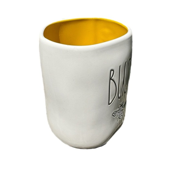 RAE DUNN Artisan Collection BUSY Bee Large Oversized Coffee Mug Ceramic Cup - Picture 6 of 9